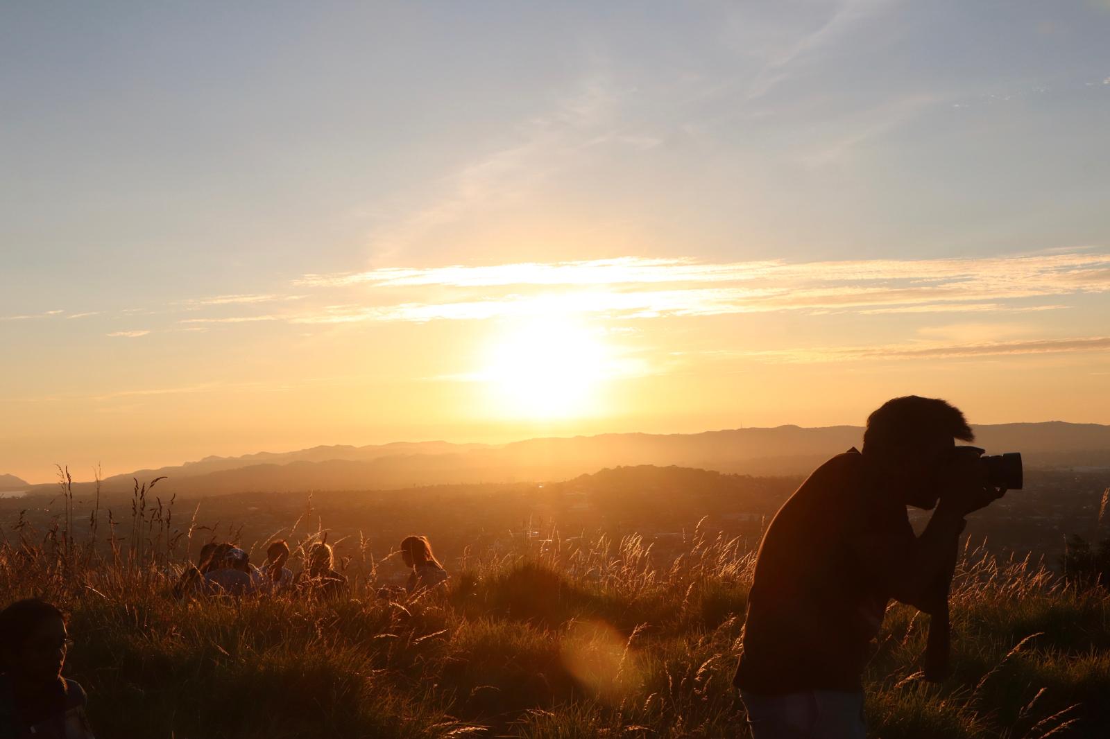 Golden hour in New Zealand